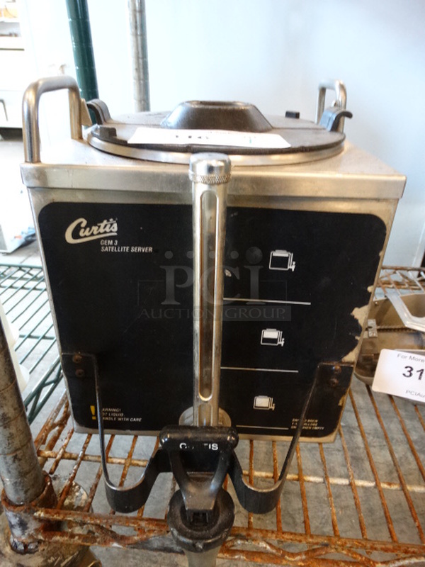 Curtis Stainless Steel Coffee Server. 9x14x11