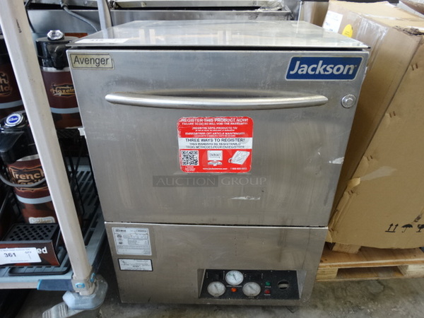 AMAZING! 2014 Jackson Model Wareforce UH30 Stainless Steel Commercial Undercounter Dishwasher. 208/230 Volts, 1 Phase. 24x26x34