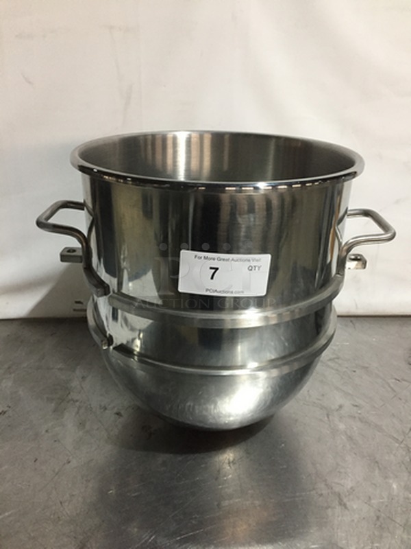 GREAT! NEW! Hobart Legacy 40 Quart Stainless Steel Planetary Mixer Bowl!