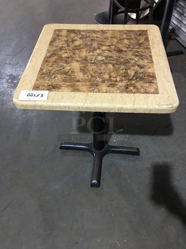 Square Dining Tables! 3 X Your Bid! 