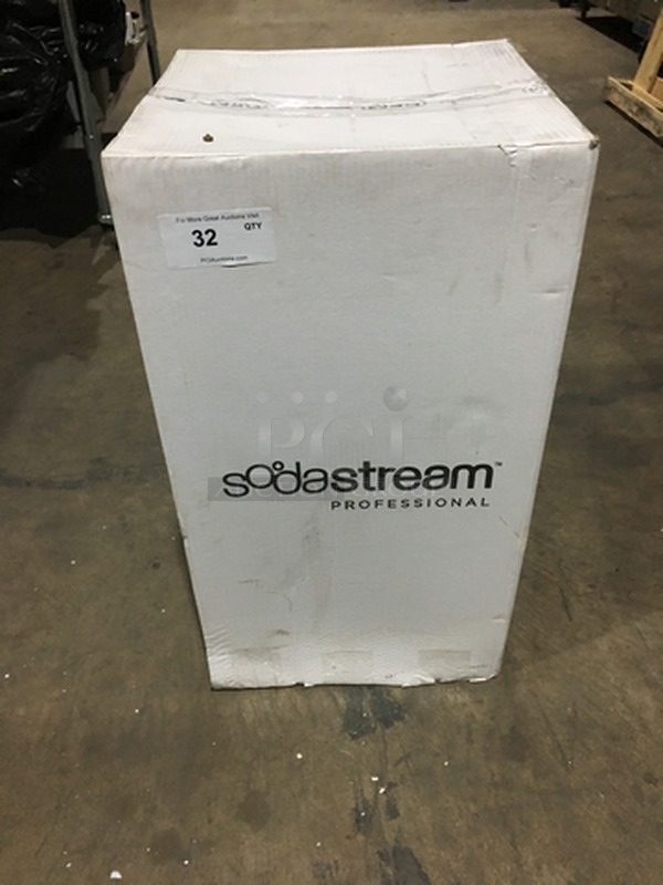 FANTASTIC! NEW! IN THE BOX! Soda Stream Commercial Water Chiller System! Model EXTREME Serial 0000091012! 120V 1Phase!