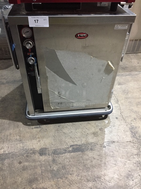NICE! NEW OUT OF THE BOX! 2013! FWE Commercial Countertop Food Heating/Proofing Cabinet! All Stainless Steel Body! Model PH18267 Serial 123581401! 120V! 