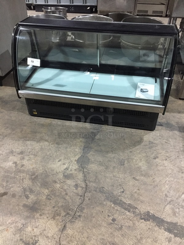 WOW! Like New! Kinco Refrigerated Counter Top Display Case Merchandiser! Model KTH120C! 110V 1 Phase!  
