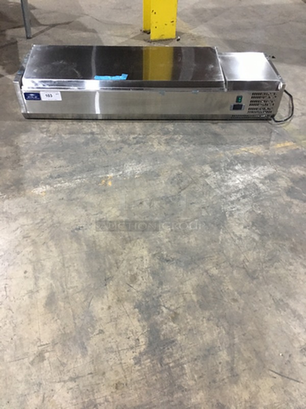 Wow! New Out Of The Box! Arctic Air Counter Top Refrigerated Salad Prep/Salad Bar! Model ACP55 Serial S820056! 115V 1 Phase! 