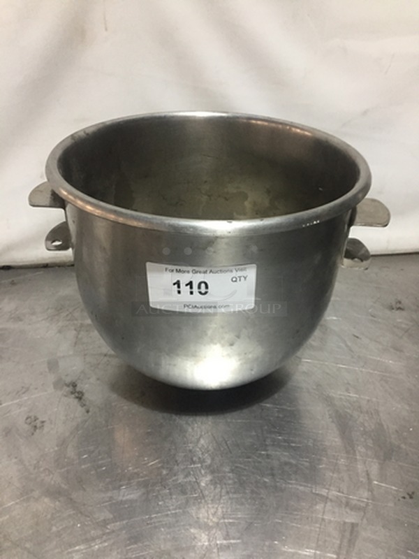 Stainless Steel 20 Quart Mixer Bowl With Guard!