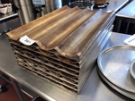 Eight Baguette Baking Trays