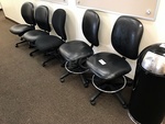 Five Herman Miller Task Chairs