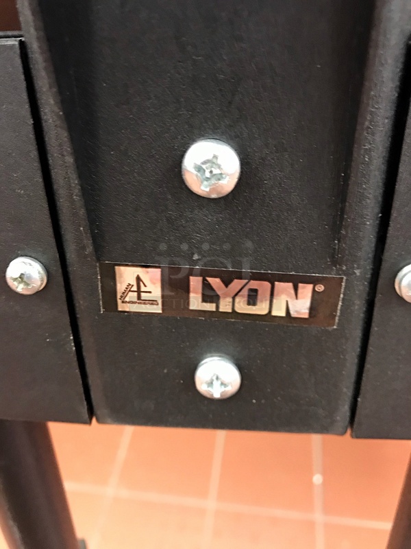 Lyon 2092N Industrial Sit Stand Stool, Seat height adjustable from 22-3/4" to 32-3/4" - Image 3 of 4