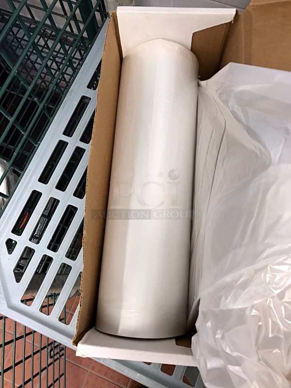 Partial Roll of Sysco High Density Clear Bun Pan Rack Covers - Image 3 of 3