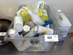 Tub of Cleaning Products