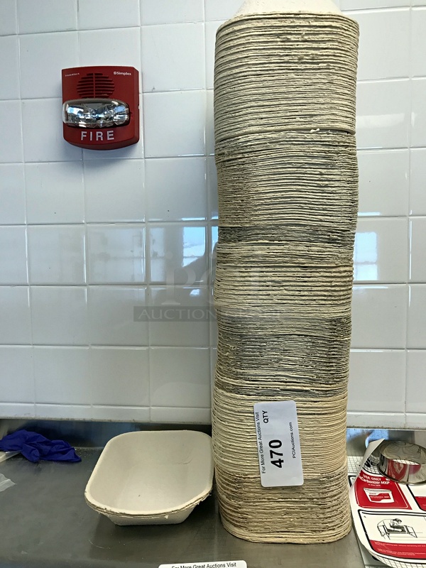 Recycled Paper Serving Bowls - Image 1 of 2