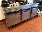 Victory VUR-72 Ultraspec Series Undercounter Three Door Refrigerator, 115v 1ph