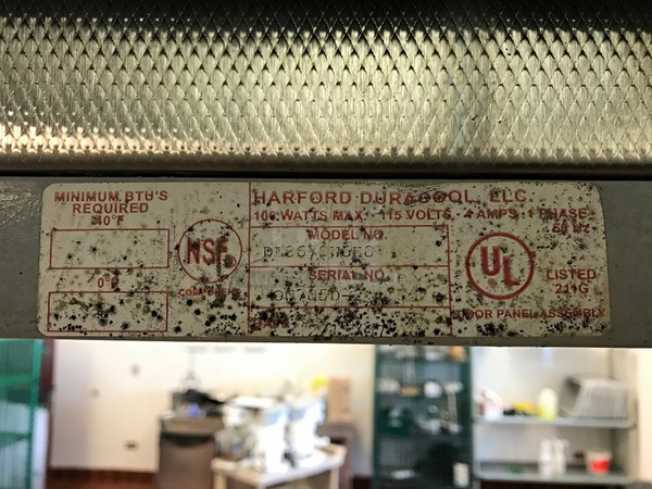 LIKE NEW! Side By Side Walk-In Cooler & Freezer, Stainless Steel Front & Doors, Diamond Plate Floor in Both, 220v 1ph, Door Keys Included. Tested & Working! - Image 7 of 7