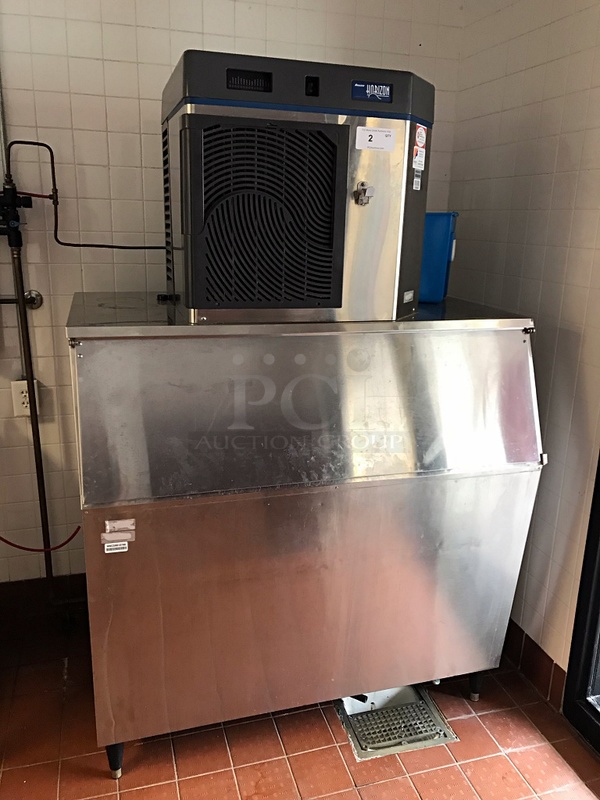 Follett HCC1000A 1000 lbs / Day Air Cooled Ice Machine & Bin, Makes Horizon Chewblet Ice, 208v 1ph, Tested & Working (See Video)!