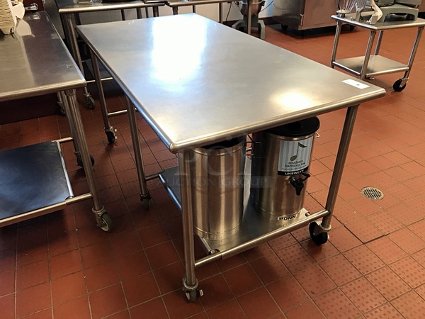 6' Stainless Steel Work Table w/ Undershelf - Image 3 of 3