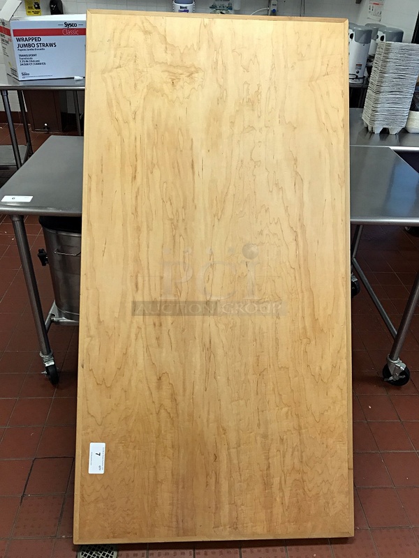 Wooden Bakers Table Topper, Turns Stainless Steel Table into Bakers Table! - Image 2 of 3