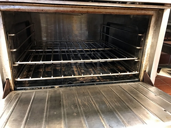 US Range 6 Eye Burner Natural Gas Range w/ Standard Oven & Salamander, Tested & Working! - Image 5 of 6