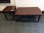 Two Wooden Coffee Tables