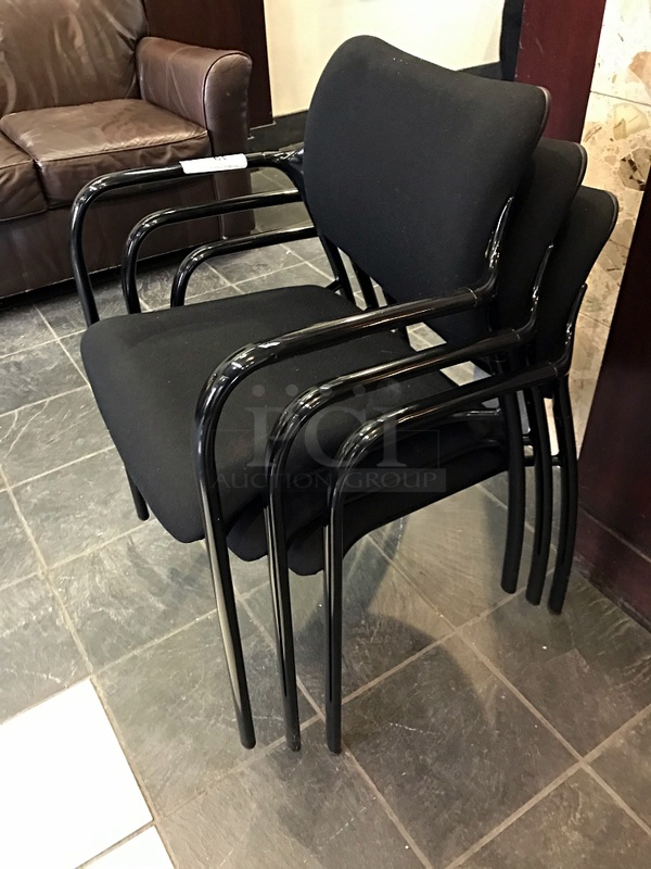Four Stackable Herman Miller Task Chairs - Image 2 of 2
