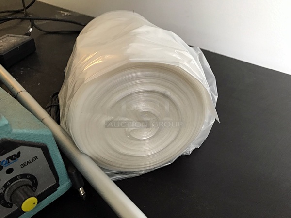 20" Electric Poly-Bag Heated Sealer, Includes Partial Roll of Bags, 110v 1ph - Image 3 of 3