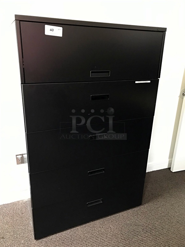 Five Drawer Lateral. Two Drawer Lateral & Two Drawer Filing Cabinets - Image 1 of 2