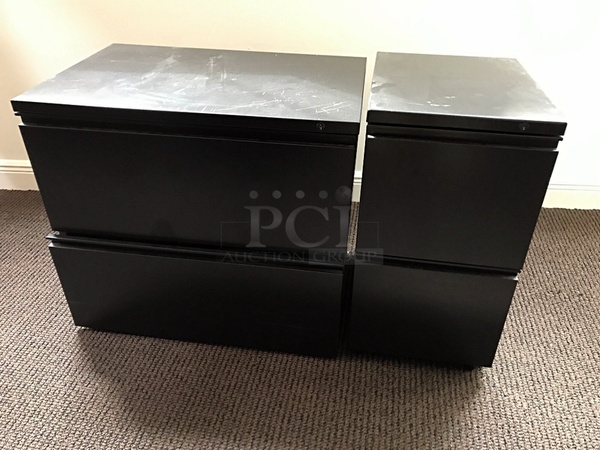 Five Drawer Lateral. Two Drawer Lateral & Two Drawer Filing Cabinets - Image 2 of 2