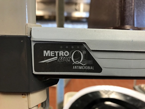 Metro Max Q Antimicrobial Rack w/ Four Shelves (does not include contents) - Image 2 of 2