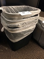 Four Office Waste Bins