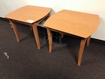 Two Wooden Coffee / Side Tables