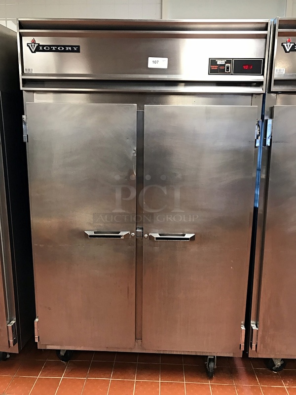 Victory FS-2D-S7 UltraSpec Series Freezer Featuring Secure-Temp Technology, Reach-In Two Door, 115v 1ph, Tested & Working! - Image 1 of 5