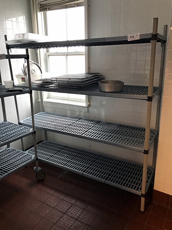 Metro Max Q Antimicrobial Rack w/ Four Shelves - Image 1 of 2