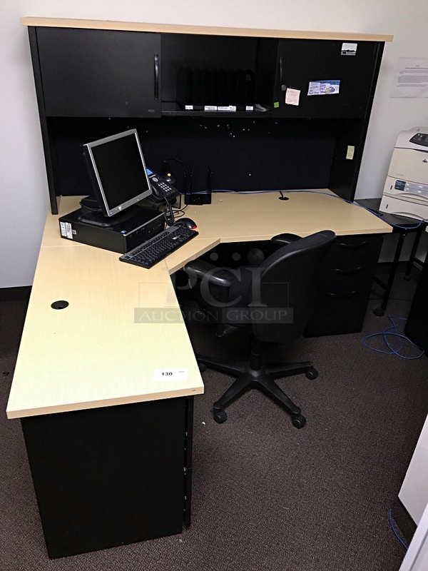 Herman Miller Corner Desk & Task Chair - Image 1 of 2