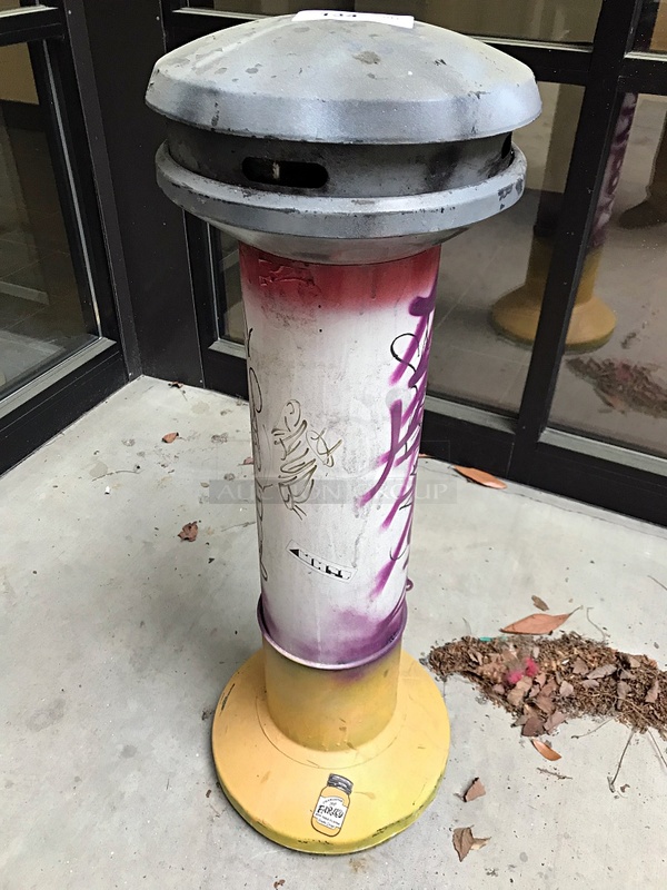 Outdoor Cigarette Butt Bin - Image 1 of 1