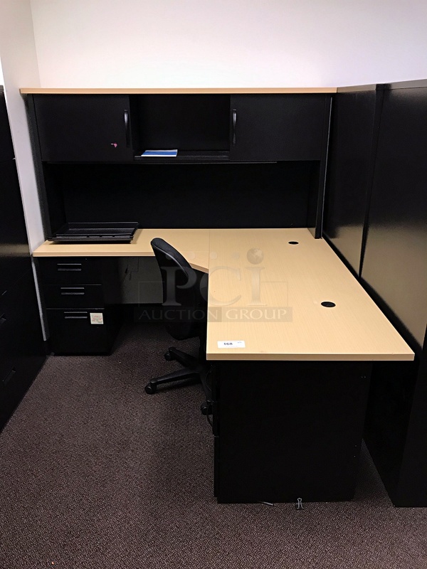 Herman Miller Corner Desk & Task Chair - Image 1 of 2