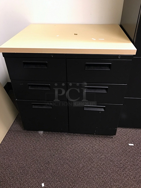 Four Filing Cabinets, Two Lateral & Two Standard - Image 2 of 2