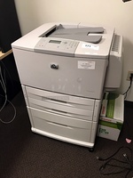 WOW! HP LaserJet 9040dn Monochrome Networking Printer, 115v 1ph, Tested & Working!