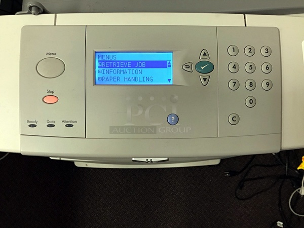 WOW! HP LaserJet 9040dn Monochrome Networking Printer, 115v 1ph, Tested & Working! - Image 2 of 4