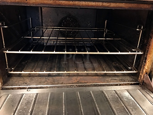US Range 6 Burner Natural Gas Range w/ CONVECTION Oven, Tested & Working! - Image 4 of 4