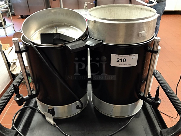 Two Coffee Percolators, 110v 1ph, Tested & Working! - Image 1 of 1