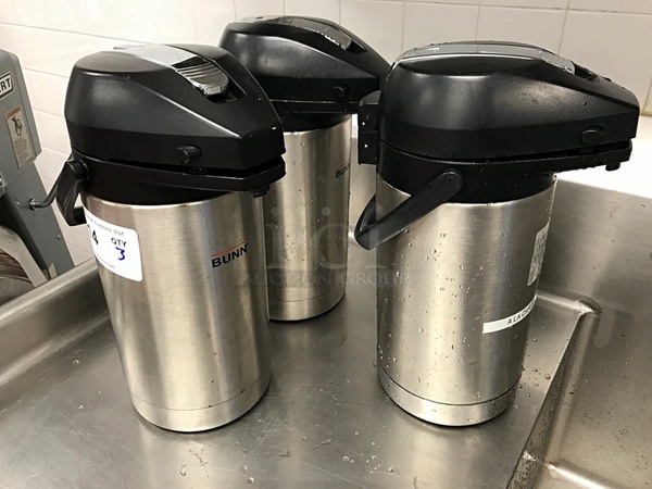 Three Bunn Coffee Air Pots - Image 1 of 2