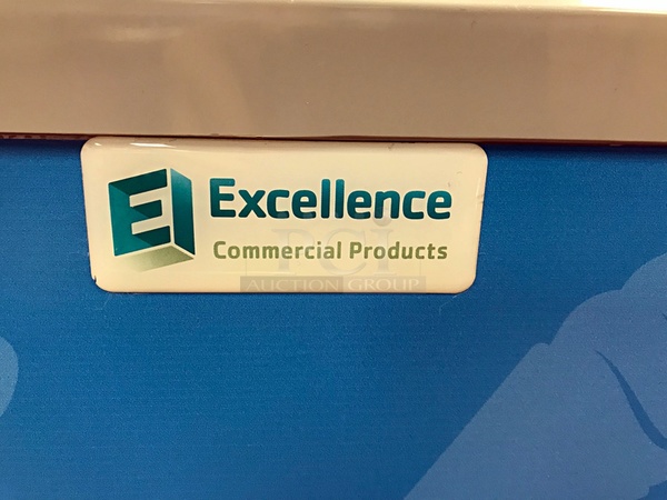 Excellence Industries VB-5L Ice Cream  Chest Freezer w/ Two Sliding Glass Doors, 115v 1ph, Tested & Working! - Image 3 of 5
