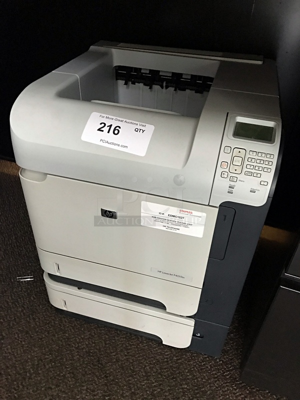 HP LaserJet P4015tn Mono Networkable Laser Printer, 115v 1ph, Tested & Working! - Image 1 of 2