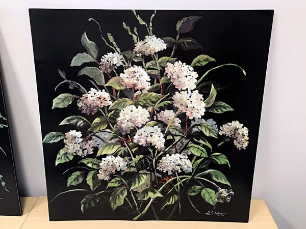 Two Herman Miller Two Drawer Cabinets, Bookshelf and Wall Hung Art Work - Image 2 of 4