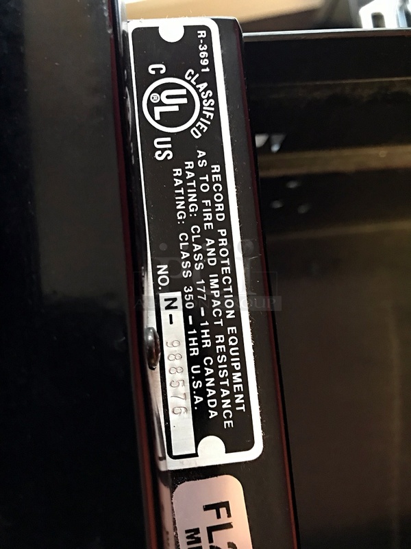 FireKing 25 UL 2 Hour Rated Fireproof Four Drawer Filing Cabinets w/ UL Listed High-Security Medeco Locks, We Have Keys (2x bid) - Image 4 of 4