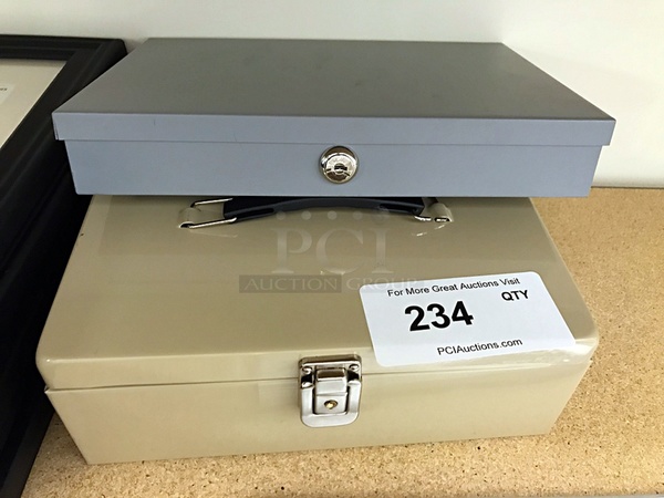 Lockable Cash Boxes - Image 1 of 2