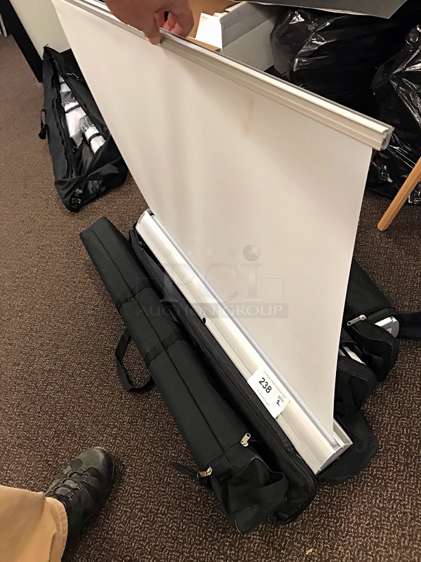 Retractable Exhibition Banner Stand in Travel Bag - Image 2 of 2