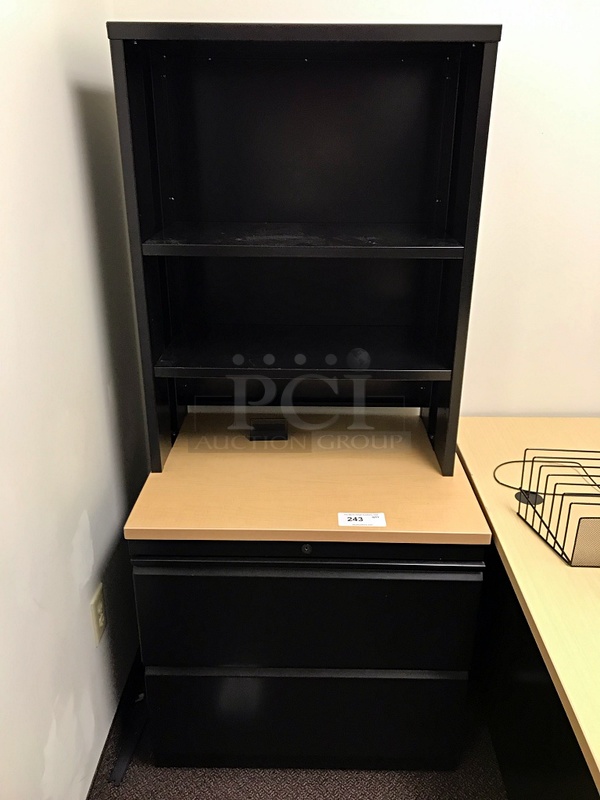 Herman Miller Bookshelf & Filing Cabinet - Image 1 of 2