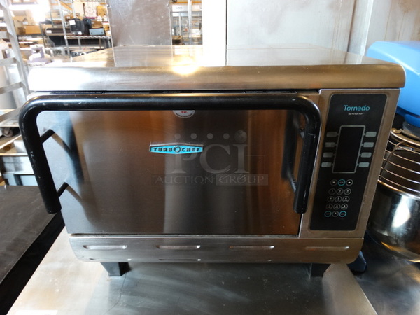 FANTASTIC! 2012 Turbochef Model NGCD6 Tornado Stainless Steel Commercial Electric Powered Rapid Cook Oven. 208/240 Volts, 1 Phase. 26x28x23. Tested and Working!