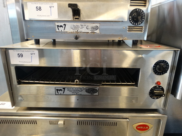 NICE! Stainless Steel Commercial Countertop Electric Powered Pizza Oven. 24x20x10. Tested and Working!