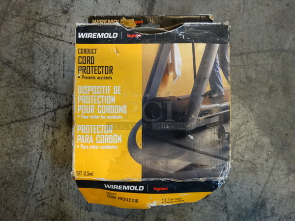 IN ORIGINAL BOX! Wiremold Cord Protector. 5'